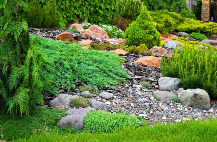 Знаете как сделать альпийскую горку у себя на участке или даче? фото от Камень Клуб