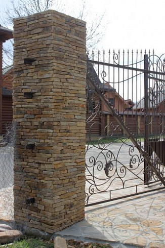 Kamenclub.ru: Песчаник (хворост) art PSG-5-06  купить в Ярославле    1 900 руб/кв.м   фото КАМЕНЬ КЛУБ