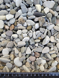 Галька черноморская фр. 10-20 мм.  купить в Ярославле фото Камень Клуб