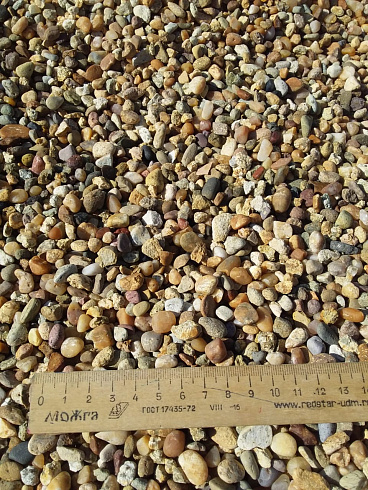 Kamenclub.ru: Галька окат (серо-желтая) фр.5-10 мм. купить  в Ярославле галька речная рыжий, желтый, рыжий, серо-желтый речная окатанная галька декоративная 5000 руб/т   фото КАМЕНЬ КЛУБ