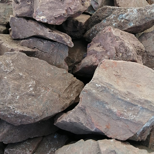 фото Яшма красная  (фр. 70-100 мм)  купить в Ярославле в интернет-портале КАМЕНЬ КЛУБ