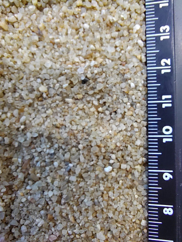Кварцевый песок для пескоструйных работ фр. 0,8-1,6 мм.  купить в Ярославле фото Камень Клуб