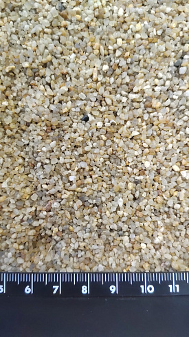 Кварцевый песок для пескоструйных работ фр. 0,8-1,6 мм.  купить в Ярославле фото Камень Клуб