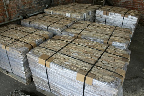 Kamenclub.ru: Песчаник (лапша) art PSG-3-01  купить в Ярославле    2300 руб/кв.м   фото КАМЕНЬ КЛУБ