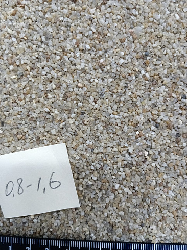 Кварцевый песок для пескоструйных работ фр. 0,8-1,6 мм.  купить в Ярославле фото Камень Клуб
