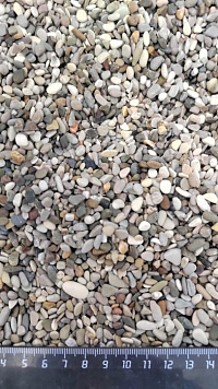 Галька черноморская фр. 3-5 мм.  купить в Ярославле фото Камень Клуб