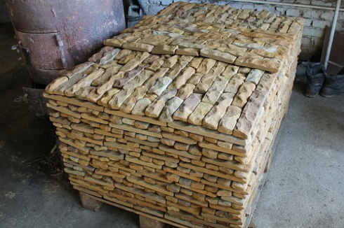 Kamenclub.ru: Песчаник (плитка) art PSG-5-02  купить в Ярославле    2400 руб/кв.м   фото КАМЕНЬ КЛУБ