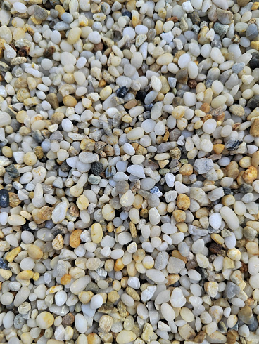 фото Галька крымская жемчужная фр. 3-5 мм. купить в Ярославле  в интернет-портале КАМЕНЬ КЛУБ