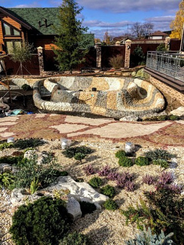 Kamenclub.ru: Песчаник брусчатка (Готика) art PSK-L-01  купить в Ярославле    2600 руб/кв.м    фото КАМЕНЬ КЛУБ