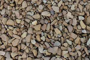 Kamenclub.ru: Щебень крошка желтый (песчаник) фр. 10-20 мм.  купить в Ярославле песчаник бежевый, серый, рыжий декоративный ландшафтный щебень колотый 9500 руб/т   фото КАМЕНЬ КЛУБ