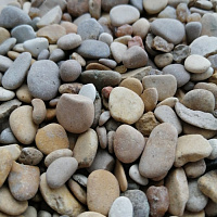 Галька каспийская фр. 3-10 мм.  купить в Ярославле фото Камень Клуб