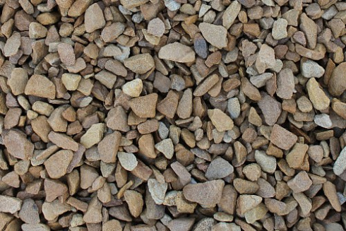 Kamenclub.ru: Щебень крошка желтый (песчаник) фр. 10-20 мм.  купить в Ярославле песчаник бежевый, серый, рыжий декоративный ландшафтный щебень колотый 9500 руб/т   фото КАМЕНЬ КЛУБ