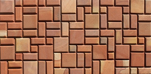 Kamenclub.ru: Песчаник (Римская кладка) art PSK-L-02  купить в Ярославле    3950  руб/кв.м   фото КАМЕНЬ КЛУБ